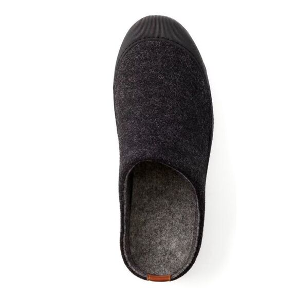 Néw Huckberry Greys Wool Outdoor Slippers/ Mules in Charcoal/Black Size 11 - Picture 6 of 10